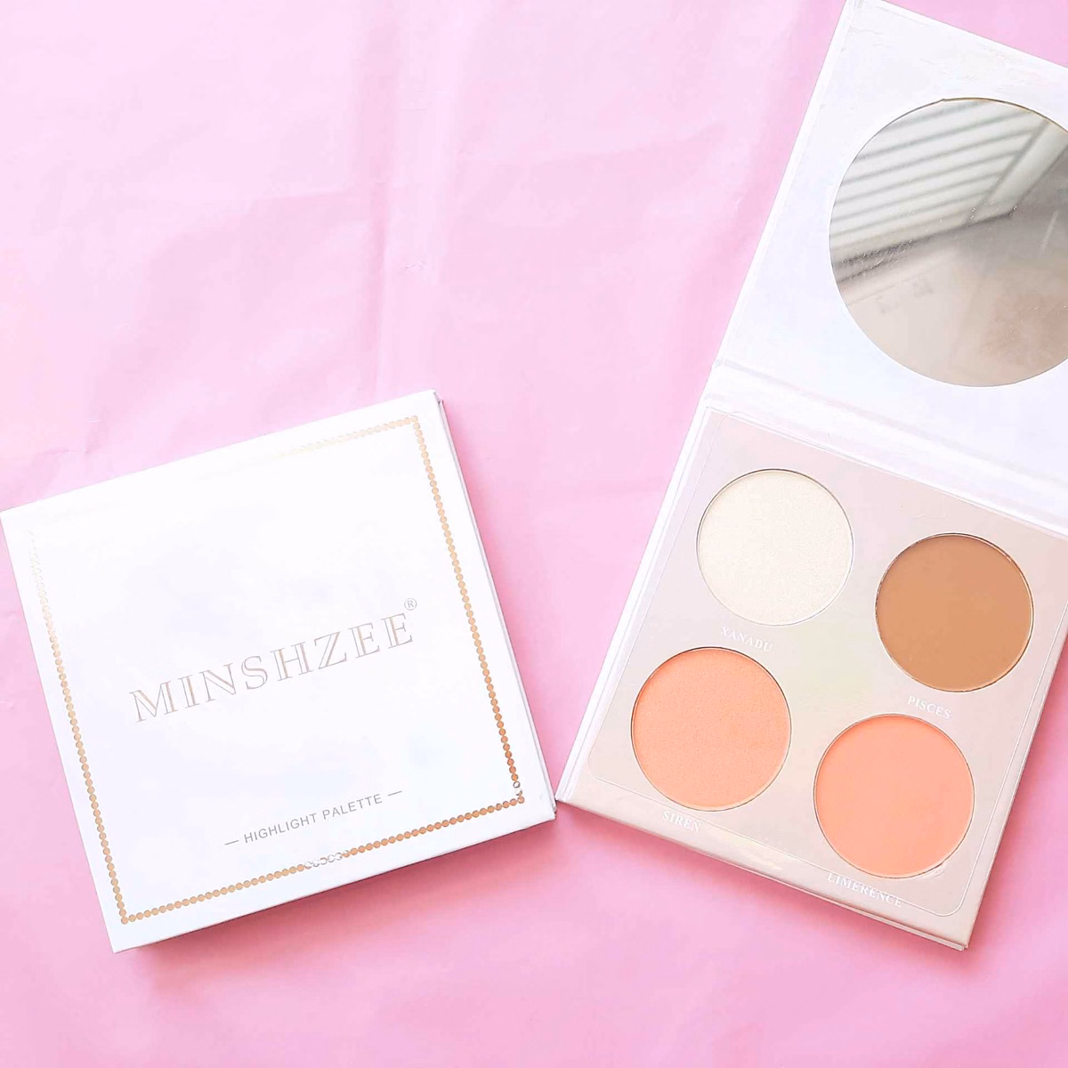 Bảng Highlight Palette Đa Chức Năng Kiềm Dầu, Lâu Trôi X1301 - Silkygirl - Ảnh 2