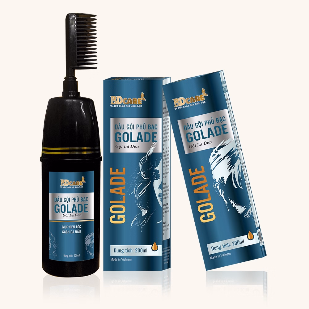 Dầu Gội Phủ Bạc Golade 200Ml - Bdcare - Ảnh 2