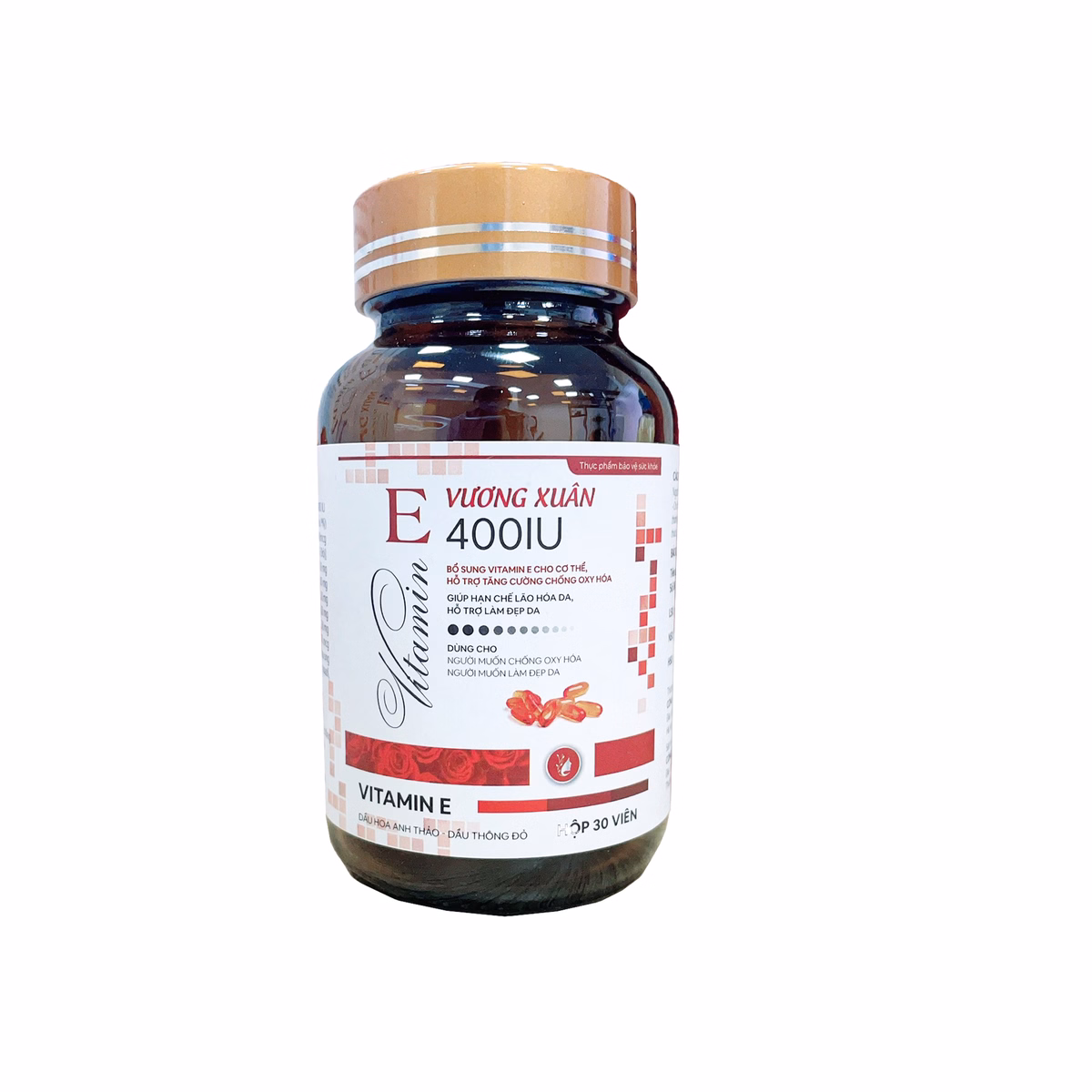 Viên Dầu Cá Bổ Sung Vitamin E Vương Xuân - Pháp Effiel - Ảnh 2