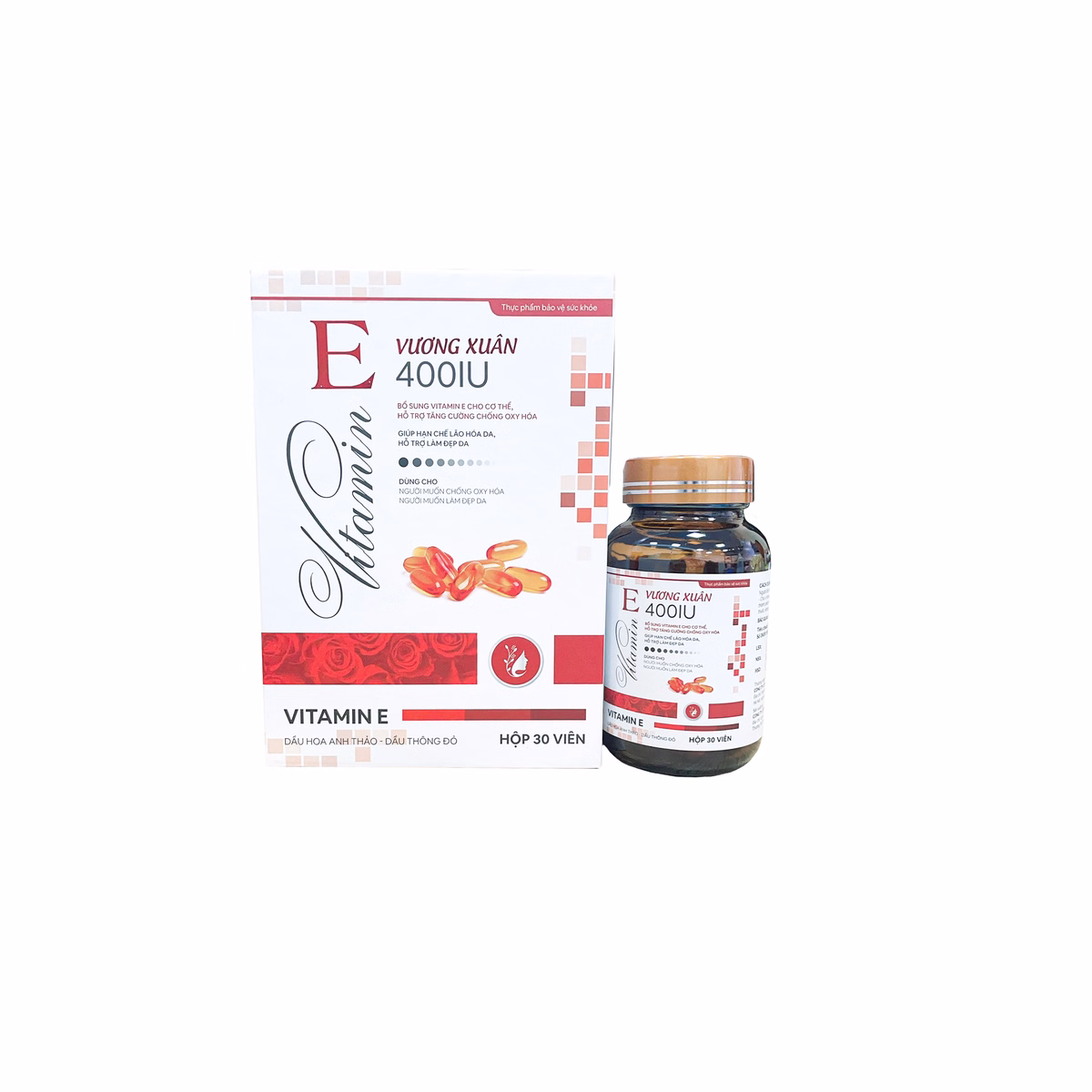 Viên Dầu Cá Bổ Sung Vitamin E Vương Xuân - Pháp Effiel - Ảnh 3