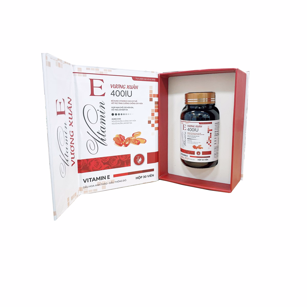Viên Dầu Cá Bổ Sung Vitamin E Vương Xuân - Pháp Effiel - Ảnh 4