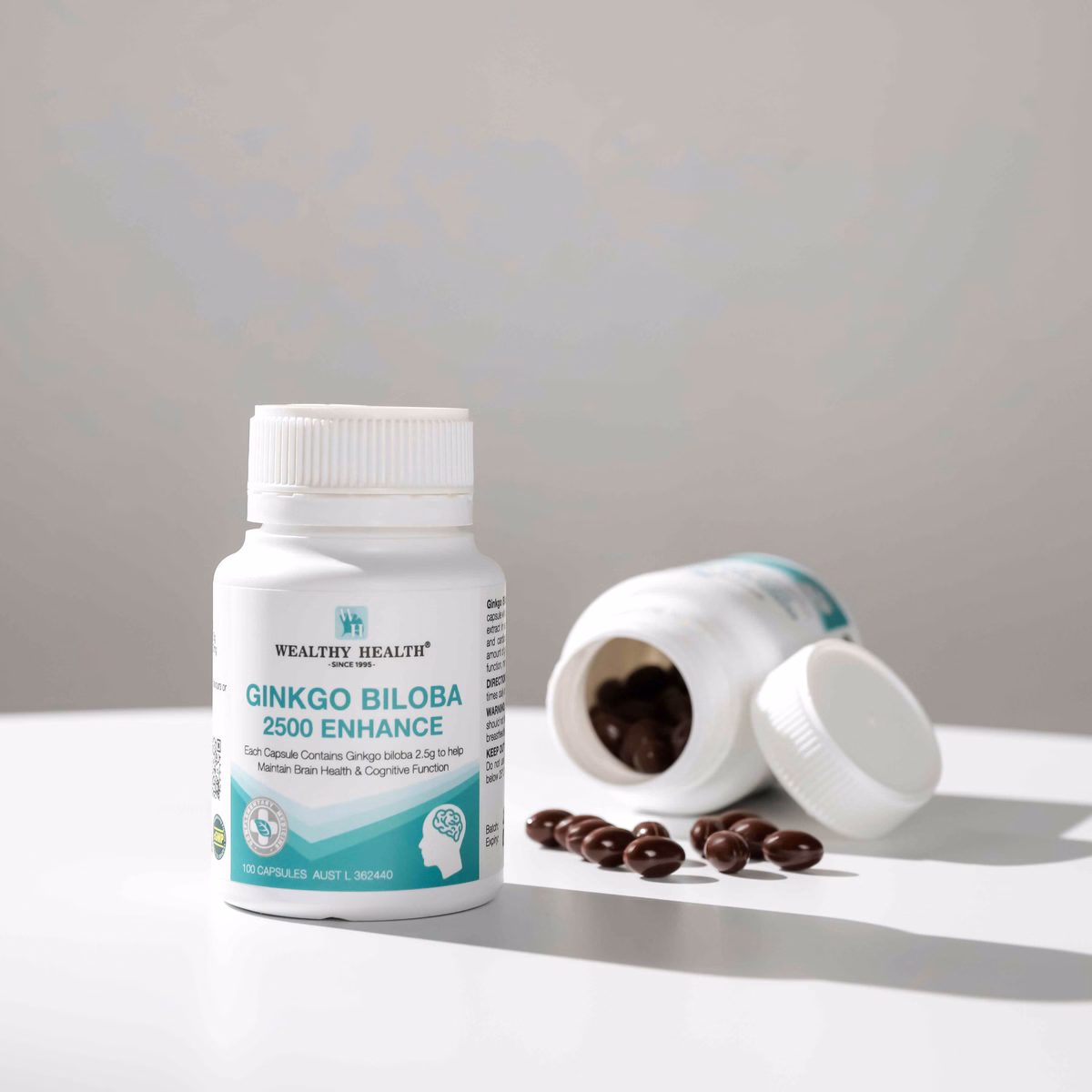 Thực Phẩm Bảo Vệ Sức Khỏe Ginkgo Biloba 2500 Enhance - Wealthy Health - Ảnh 7