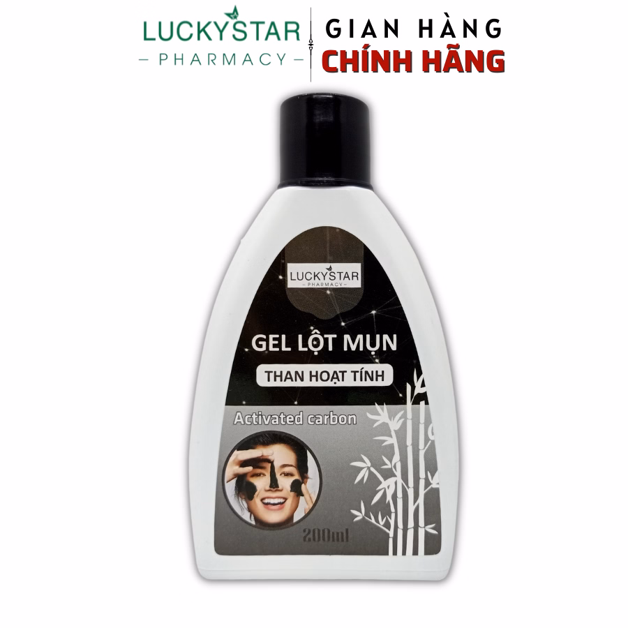 Gel Lột Mụn Than Hoạt Tính - Lucky Star - Ảnh 3