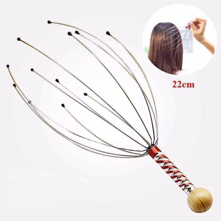 Dụng Cụ Massage Đầu Bạch Tuộc 22Cm - Su - Ảnh 6