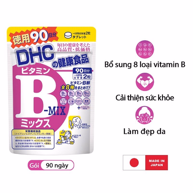Viên Uống Bổ Sung Vitamin B - Dhc - Ảnh 4