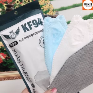 Combo 5 Túi Khẩu Trang Y Tế Chống Bụi Siêu Mịn Kf94 - Xuân Trường - 10 Cái/Túi