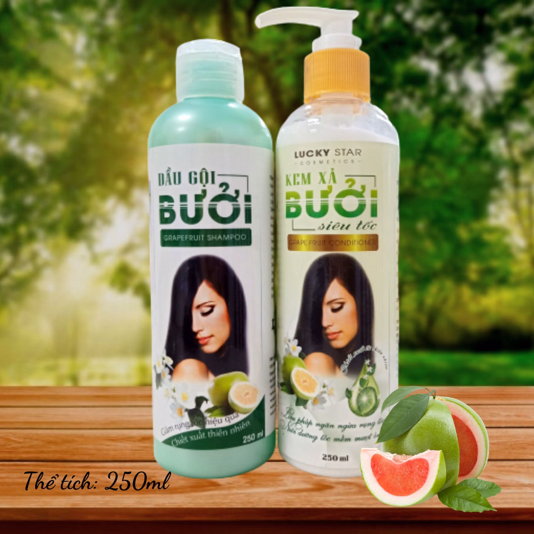 Combo Gội Xả Bưởi - Lucky Star - Ảnh 3