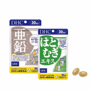 Combo Viên Uống Cải Thiện Da Mụn Đều Màu Sáng Da - Dhc