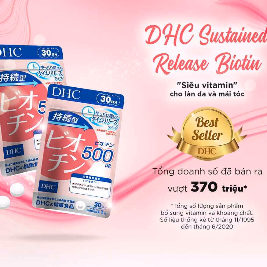 Combo Viên Uống Giảm Gãy Rụng Tóc Ổn Định Đường Huyết - Dhc - Ảnh 2