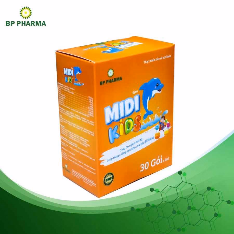 Siro Bổ Cho Trẻ Em Midi Kids - Bp Pharma - Ảnh 3