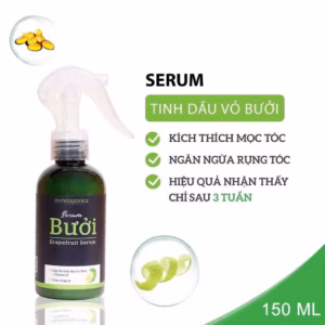 New Version Xịt Tóc Tinh Dầu Bưởi Kích Mọc Tóc, Giảm Rụng 150Ml - Milaganics