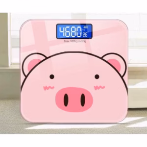 Cân Sức Khỏe Điện Tử Heo Hồng - Su