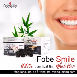 Bột Than Hoạt Tính Làm Trắng Răng Fobe Smile - Fobelife