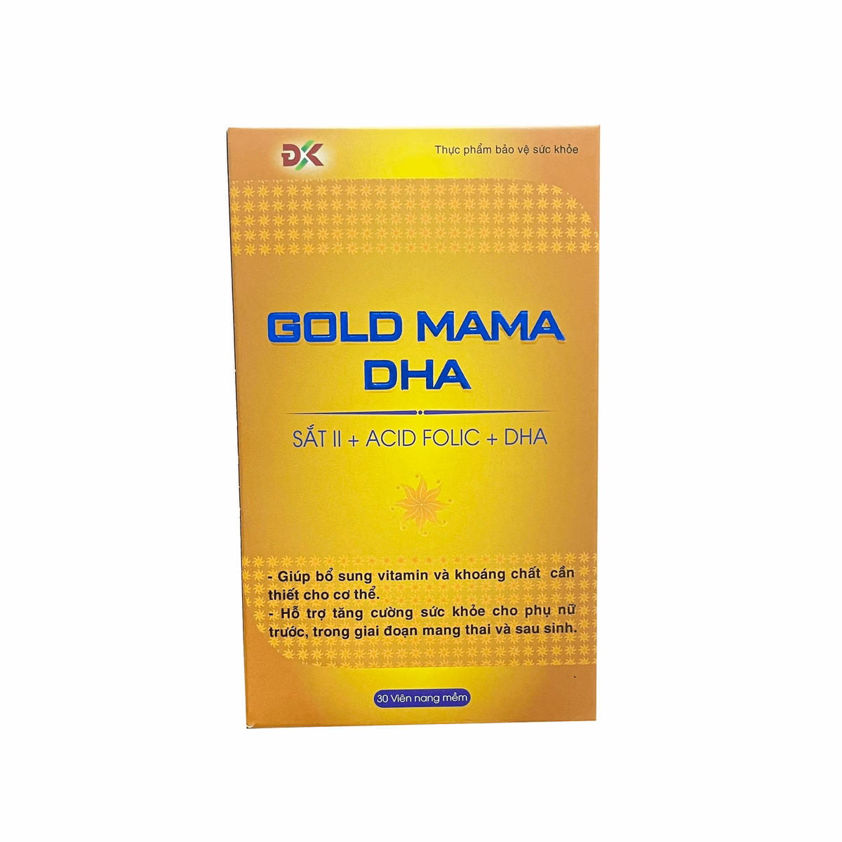 Viên Uống Gold Mama Dha Bổ Sung Sắt & Vitamin Khoáng Chất - Đông Khánh - Ảnh 4