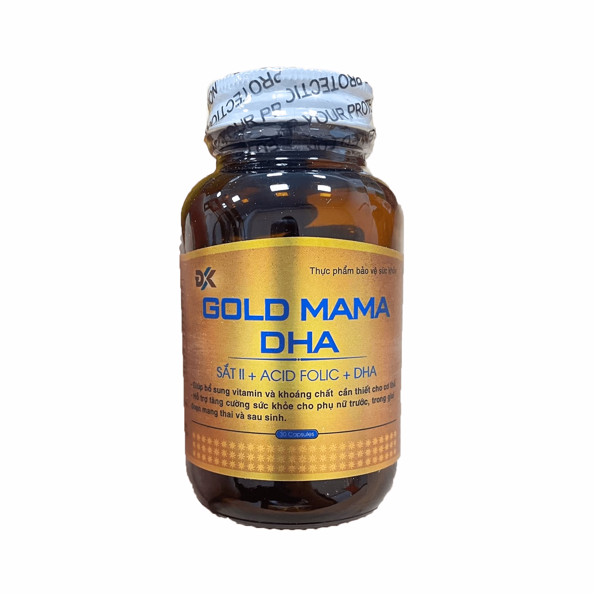 Viên Uống Gold Mama Dha Bổ Sung Sắt & Vitamin Khoáng Chất - Đông Khánh - Ảnh 2