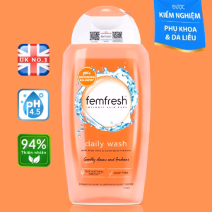 Dung Dịch Vệ Sinh Phụ Nữ Cao Cấp Hàng Ngày Daily Wash 250Ml - Femfresh