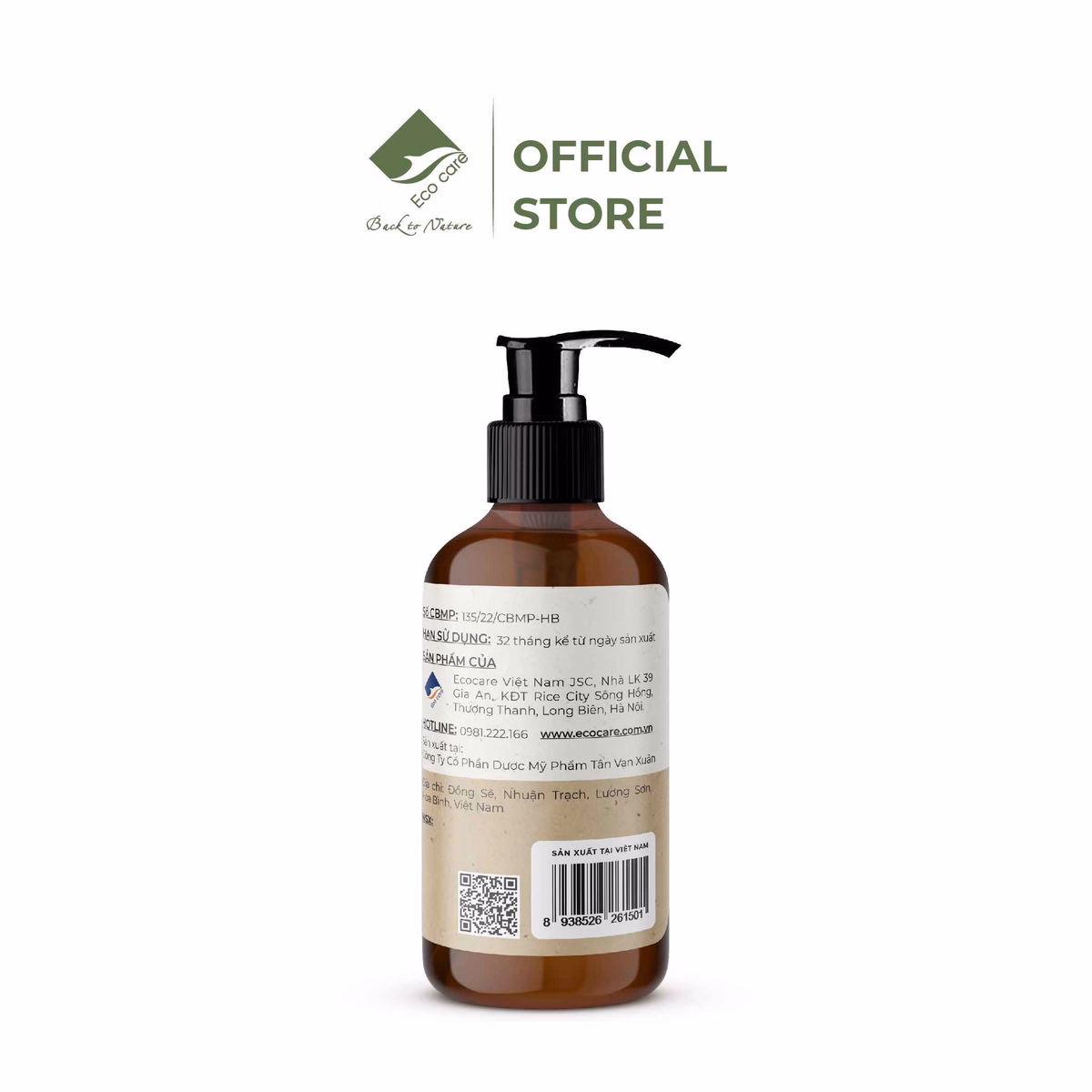 Dầu Gội Thảo Dược True Organic 300Ml - Ecocare - Ảnh 3