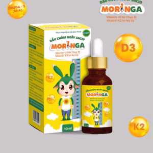 Dầu Chùm Ngây Bổ Sung Vitamin D3 Và K2 Sachi 10Ml - Moringa