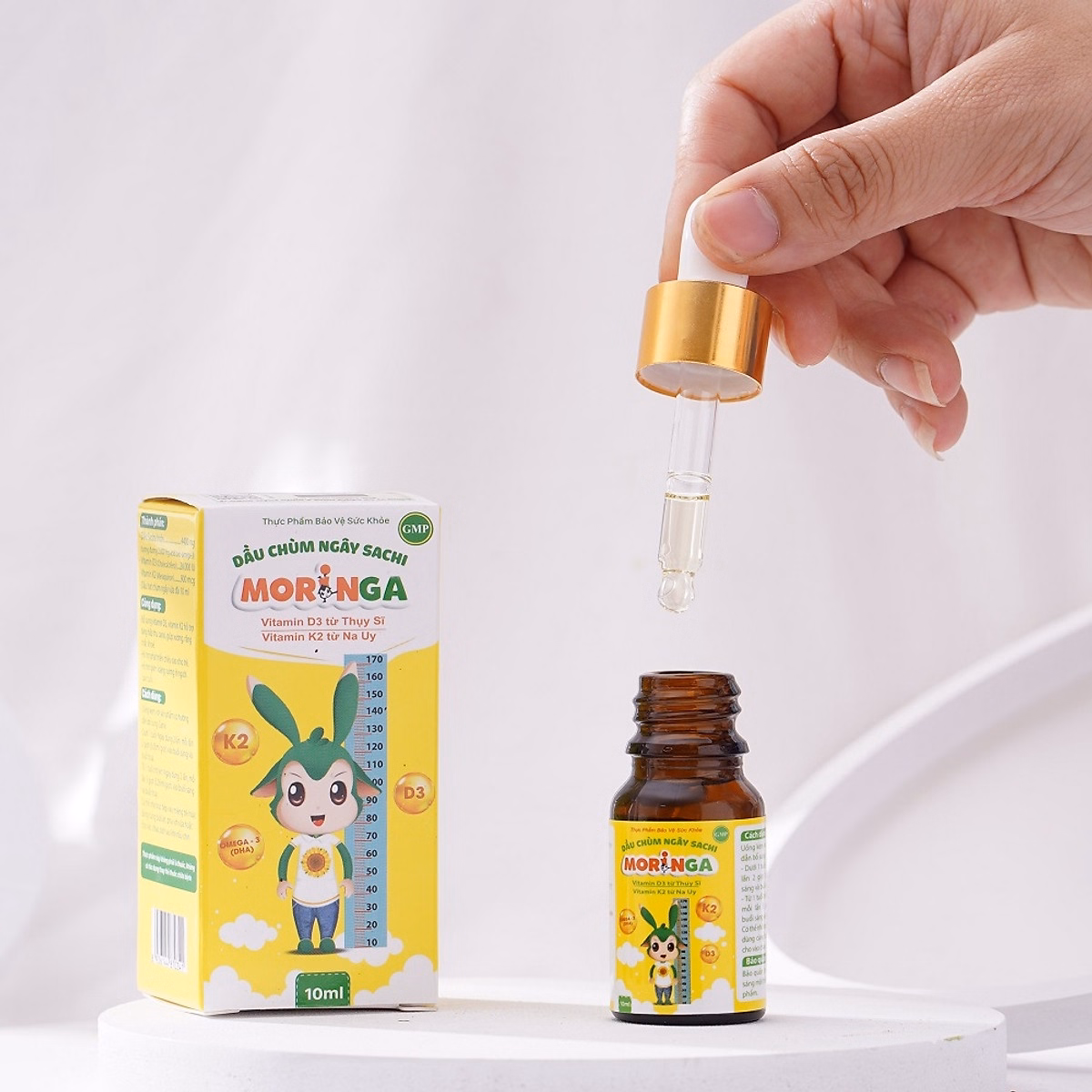 Dầu Chùm Ngây Bổ Sung Vitamin D3 Và K2 Sachi 10Ml - Moringa - Ảnh 2