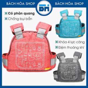 Đai Đi Xe Máy An Toàn Cho Bé Từ 1 Đến 10 Tuổi - Bh Kids