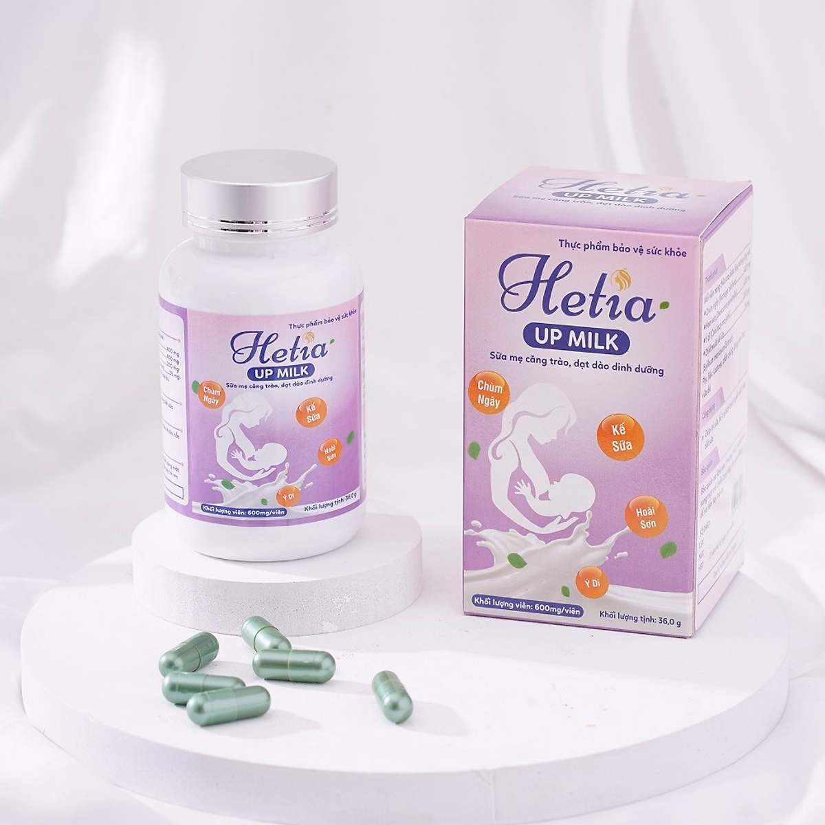 Viên Uống Lợi Sữa Upmilk - Hetia - Ảnh 3