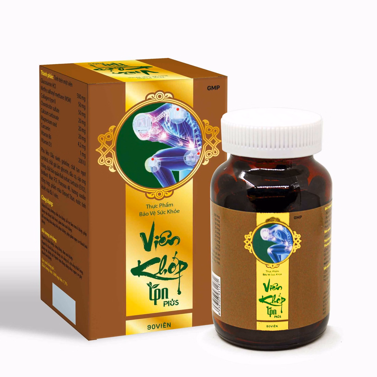 Viên Khớp Tpn Plus Hộp 90V Hỗ Trợ Tăng Khả Năng Hồi Phục Khớp, Giúp Giảm Nguy Cơ Thoái Hóa Khớp.- Tpn - Ảnh 2