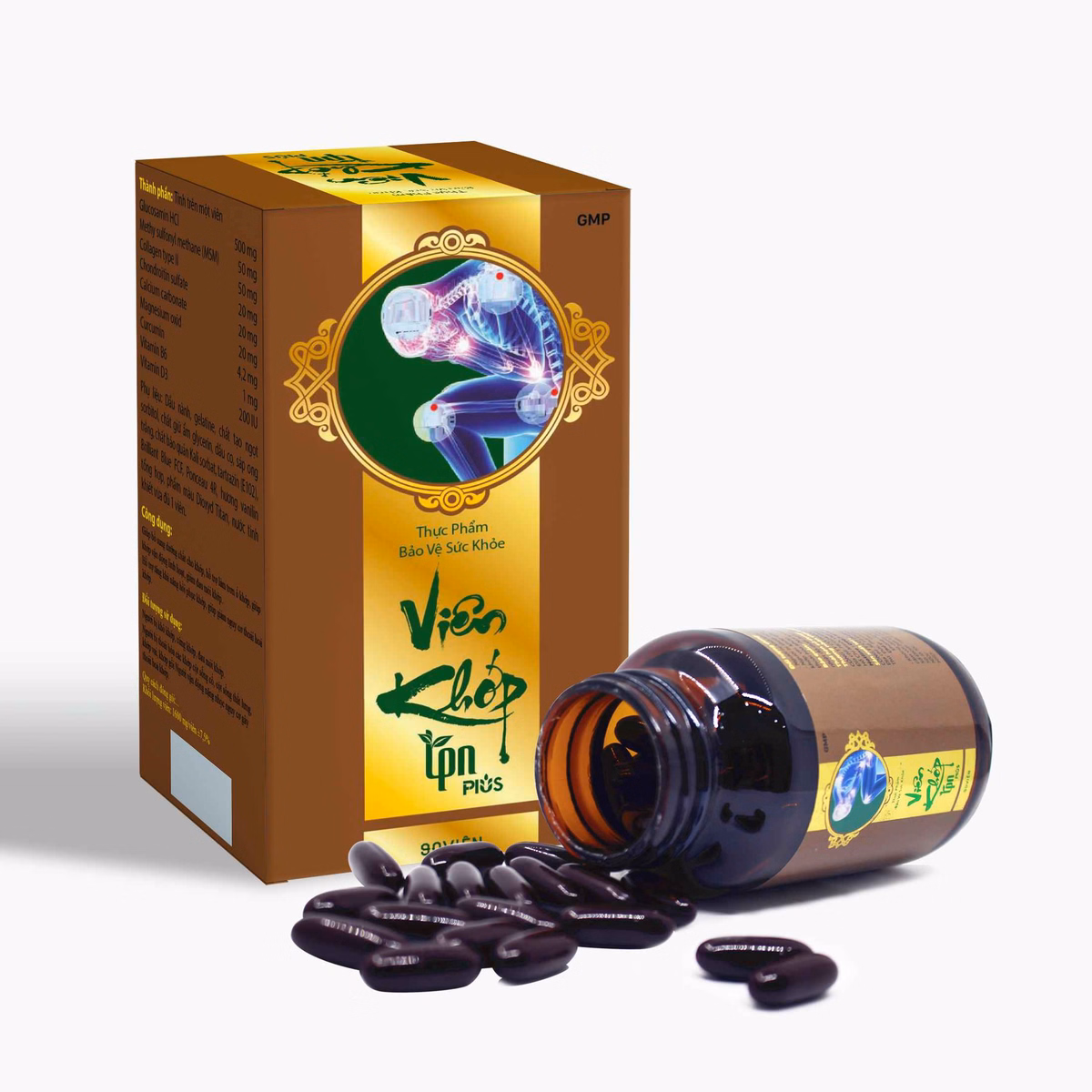 Viên Khớp Tpn Plus Hộp 90V Hỗ Trợ Tăng Khả Năng Hồi Phục Khớp, Giúp Giảm Nguy Cơ Thoái Hóa Khớp.- Tpn - Ảnh 3
