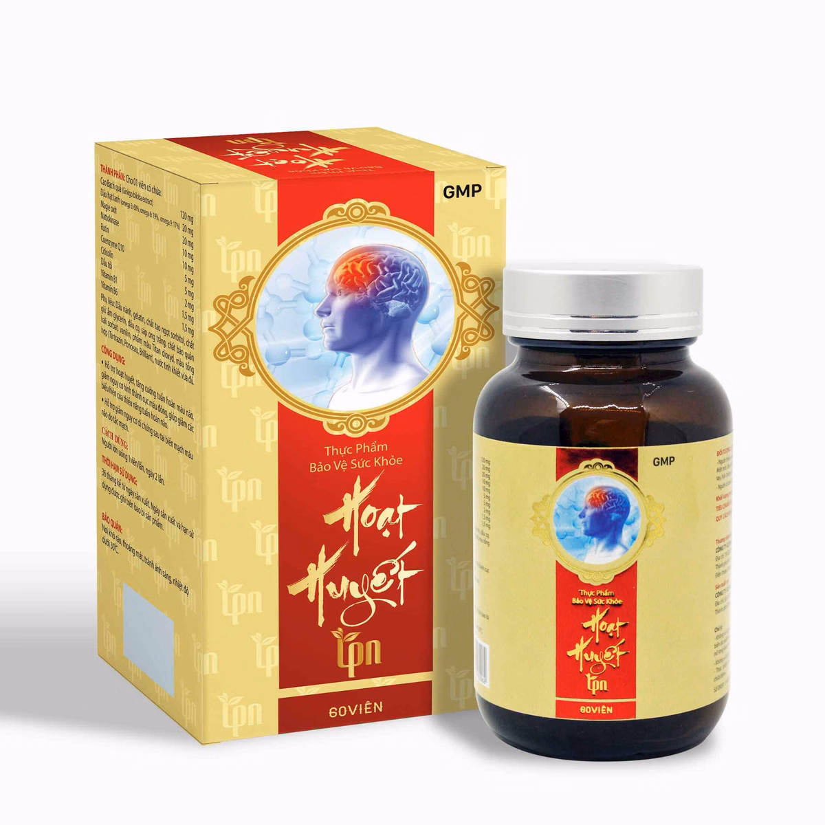 Hộp 60V Viên Uống Bổ Não Hoạt Huyết Tpn Thành Phần Chính Ginkgo Biloba - Tpn - Ảnh 3