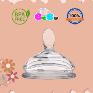 Núm Ăn Dặm Thích Hợp Cho Bình Silicon Cổ Rộng - Bebu