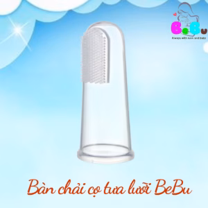 Bàn Chải Tưa Lưỡi Silicon Hình Ngón Tay - Bebu