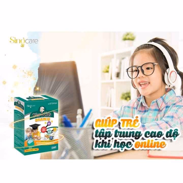 Ống Uống For Kids Brain Iq Bổ Sung Taurine,Choline, Vitamin B6 Hổ Trợ Phát Triển Trí Não 20 Ống- Singcare - Ảnh 6