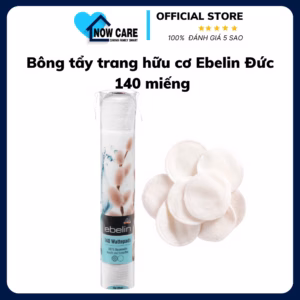 Bông Tẩy Trang Hữu Cơ - Ebelin