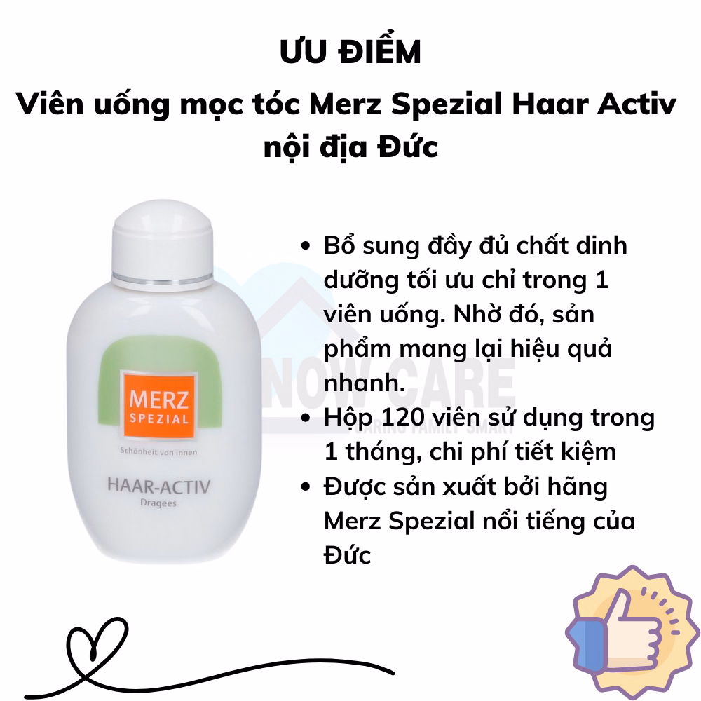 Viên Uống Mọc Tóc - Merz Spcecial - Ảnh 5