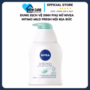 Dung Dịch Vệ Sinh Phụ Nữ Intimo Mild Fresh Nội Địa Đức 250Ml - Nivea