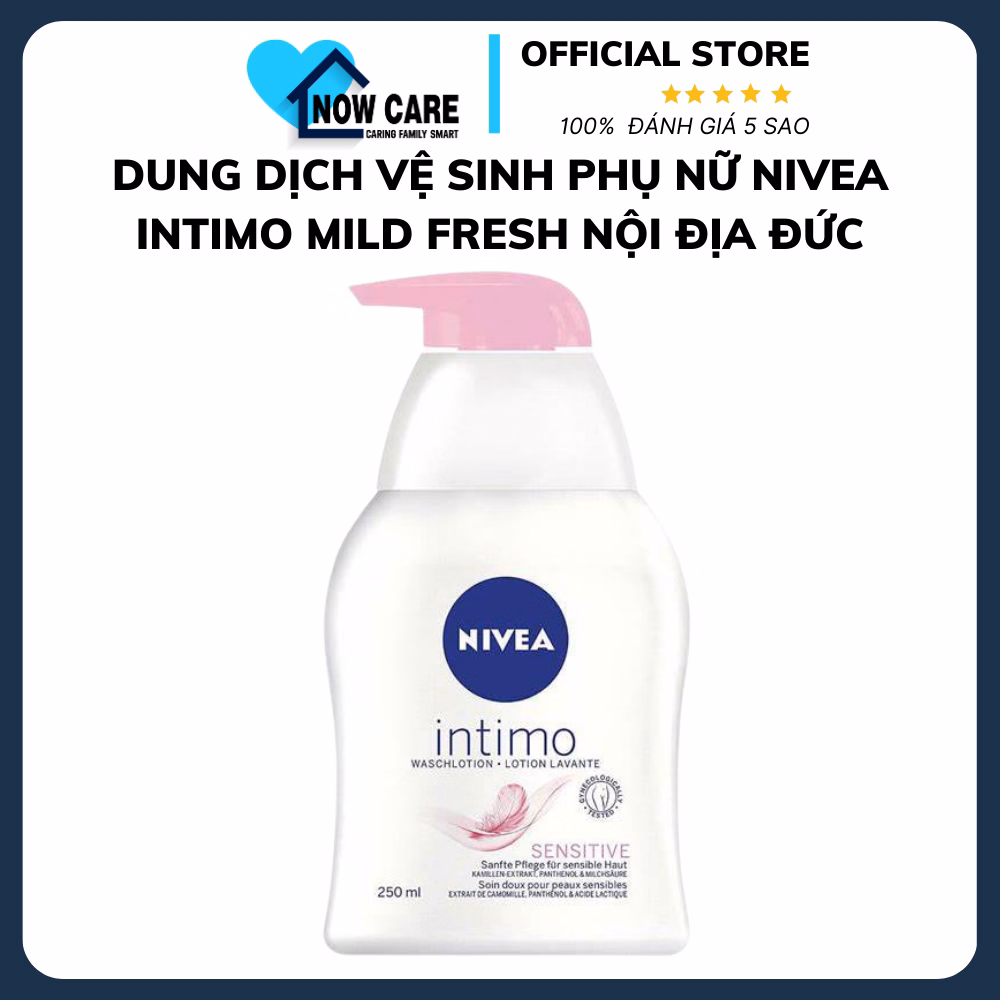 Dung Dịch Vệ Sinh Phụ Nữ Intimo Sensitive Nội Địa Đức 250Ml - Nivea