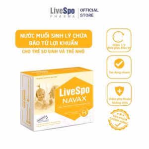 Nhỏ Mũi Chứa Bào Tử Lợi Khuẩn Livespo Navax Kids Hộp 5 Ống - Livespo Pharma
