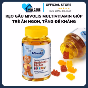 Kẹo Gấu Multivitamin Giúp Trẻ Ăn Ngon, Tăng Đề Kháng - Mivolis