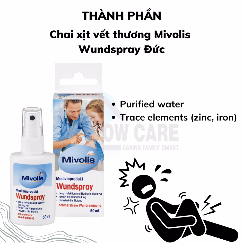 Chai Xịt Vết Thương Dm Wundspray Đức - Mivolis - Ảnh 3