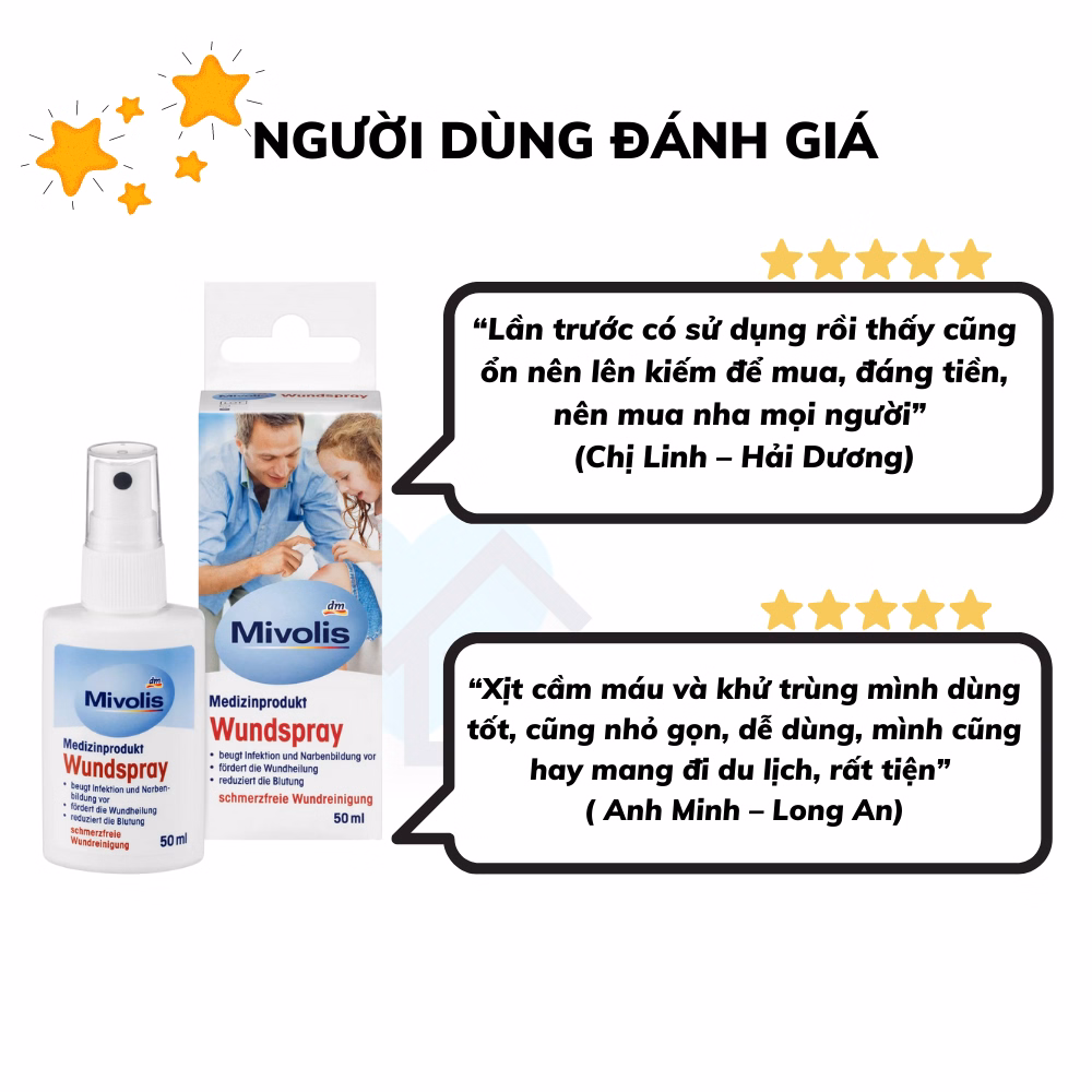Chai Xịt Vết Thương Dm Wundspray Đức - Mivolis - Ảnh 6