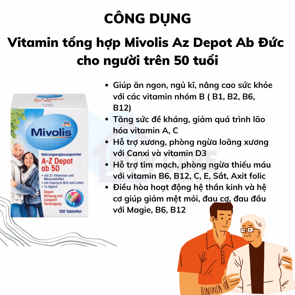 Vitamin Tổng Hợp Az Depot Ab Đức - Mivolis - Ảnh 4