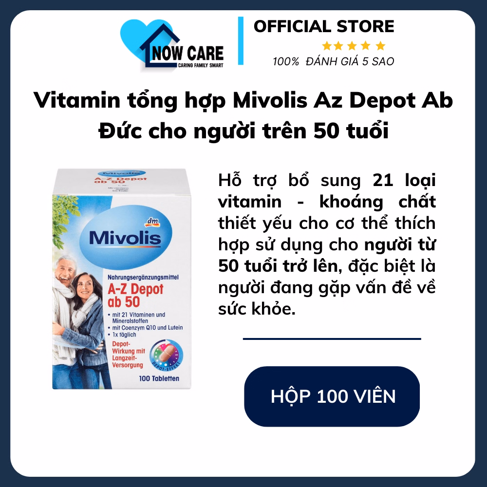 Vitamin Tổng Hợp Az Depot Ab Đức - Mivolis - Ảnh 7
