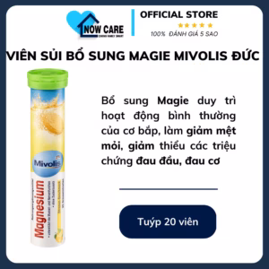 Viên Sủi Bổ Sung Magie Đức - Mivolis