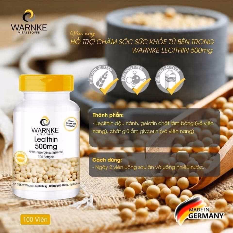 Mầm Đậu Nành Đức Lecithin - Warnke - Ảnh 5