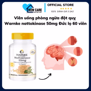 Viên Uống Phòng Ngừa Đột Quỵ Nattokinase Đức - Warnke