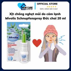 Xịt Chống Nghẹt Mũi Do Cảm Lạnh Schnupfenspray Đức 20 Ml - Mivolis
