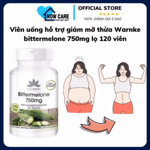 Viên Uống Hỗ Trợ Giảm Mỡ Thừa Bittermelone 750Mg - Warnke