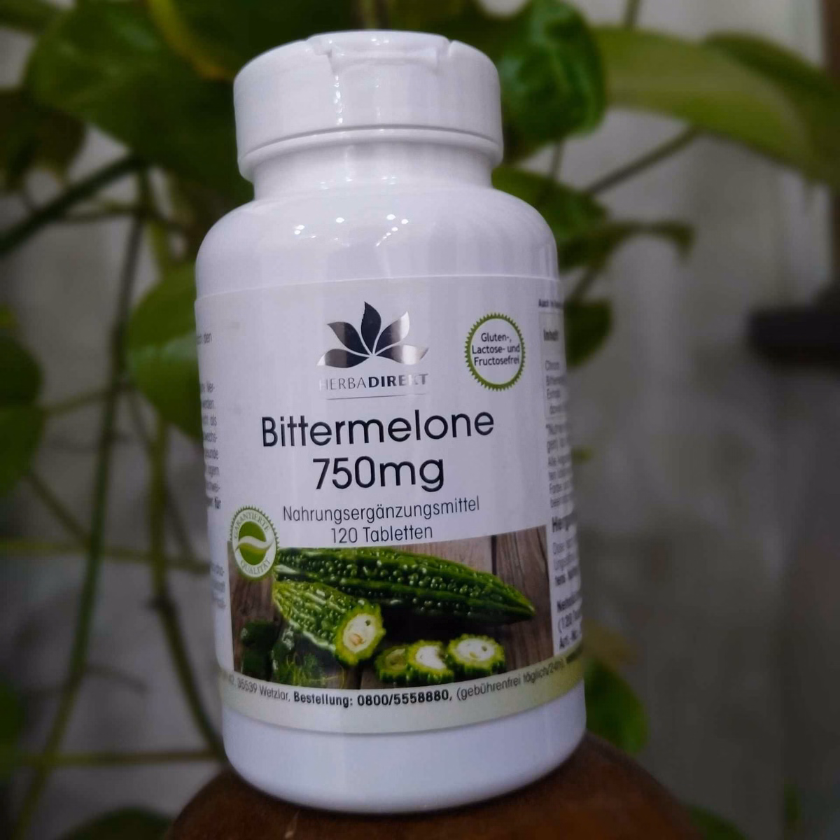 Viên Uống Hỗ Trợ Giảm Mỡ Thừa Bittermelone 750Mg - Warnke - Ảnh 4
