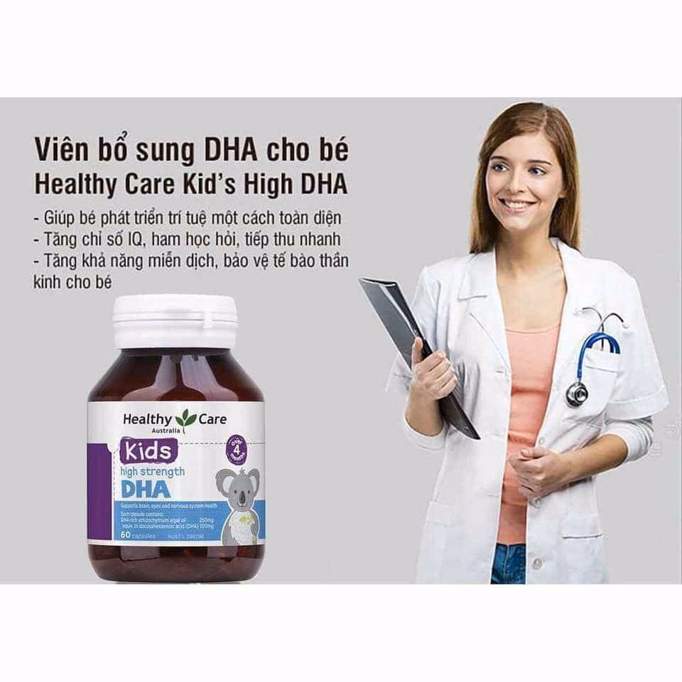 Viên Bổ Sung Dha Cho Bé - Healthy Care - Ảnh 2
