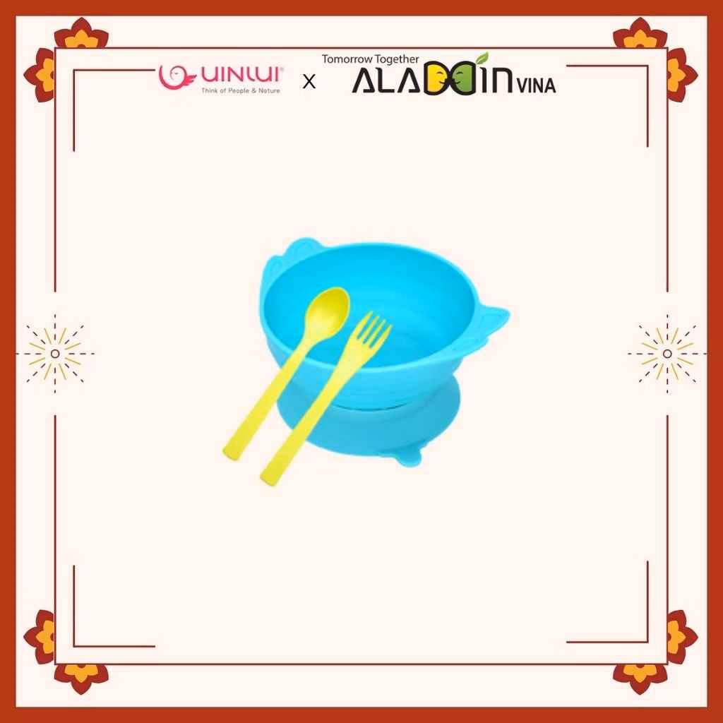 Set Tô Lớn Thìa Dĩa Dừa - Uinlui