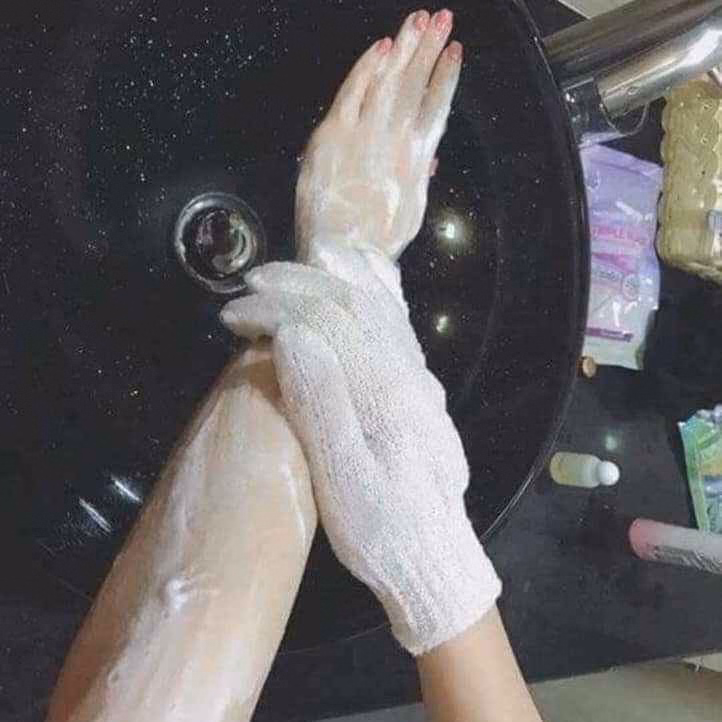 Găng Tay Tắm Massage Và Tẩy Tế Bào Chết Đức - Ebelin - Ảnh 2